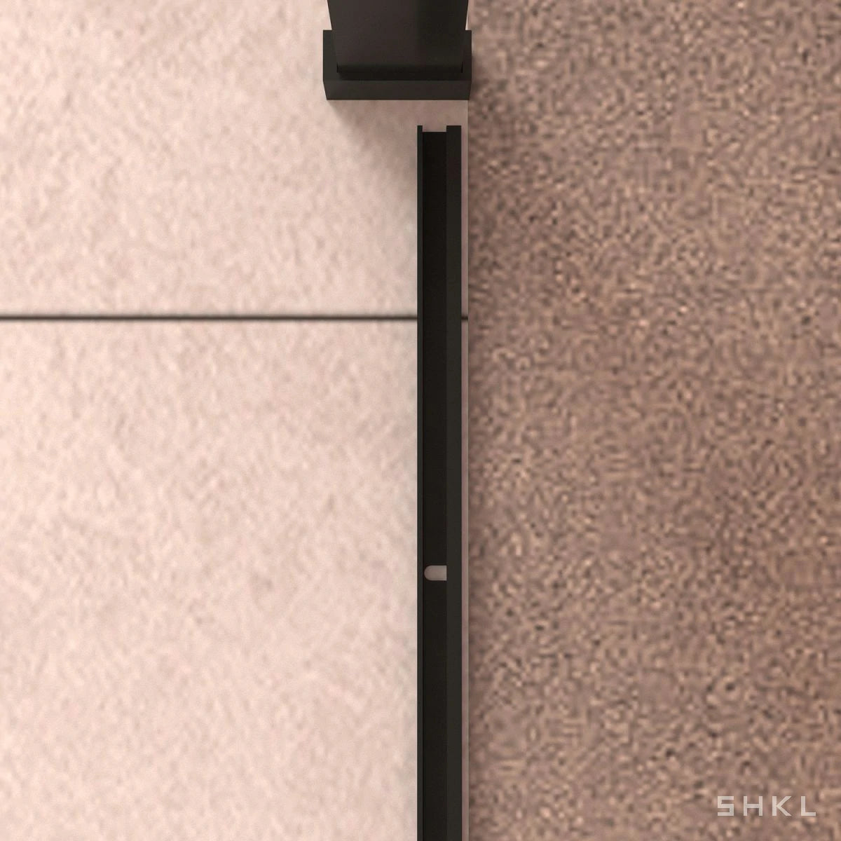 56-60" W x 72" H Semi-Frameless Sliding Shower Door, 5/16"(8mm) Clear SCGG Tempered Glass, Matte Black Finish - Luciddepo