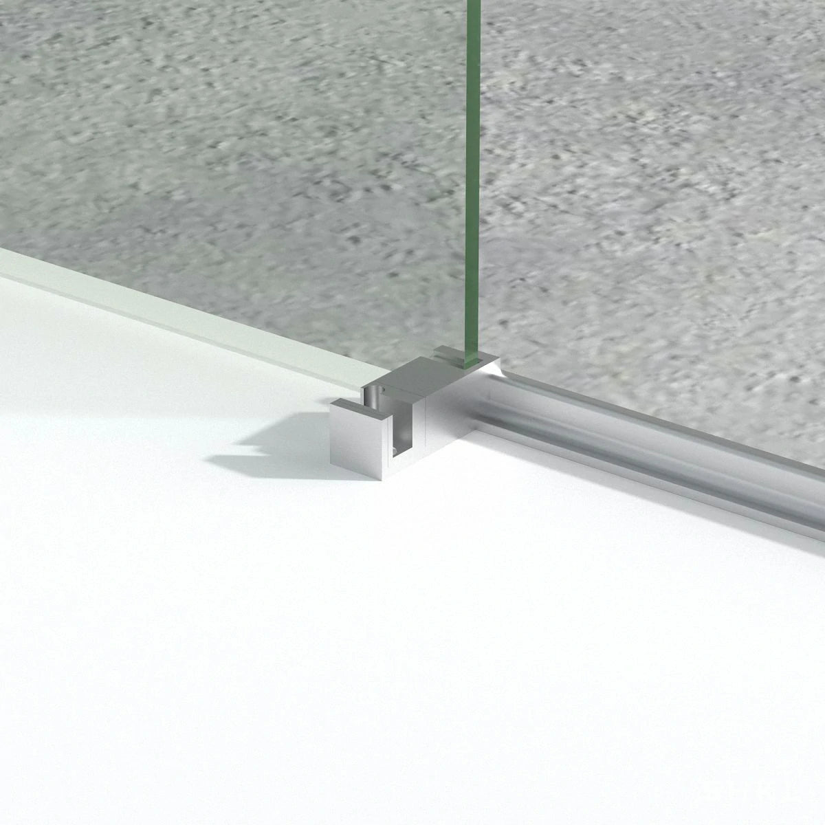 56-60"W x 72"H Frameless Sliding Shower Door, 5/16" (8mm) Thick SGCC Tempered Clear Glass, Brushed Nickel Finished - Luciddepo