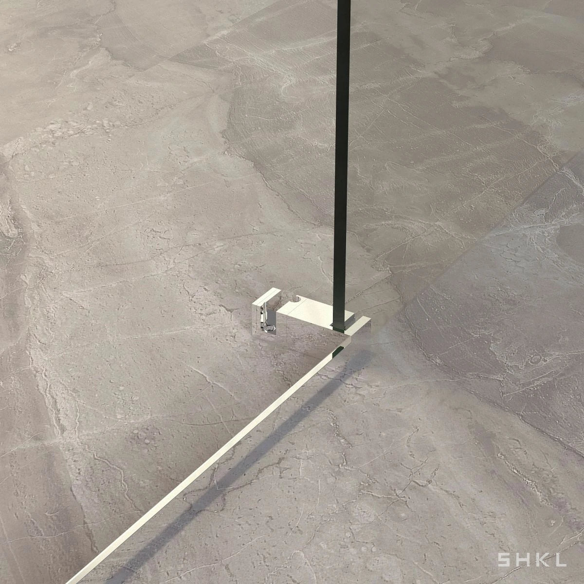 56"-60"W x 72"H Frameless Sliding Shower Door, with Premium 5/16"(8mm) Thick Tempered Glass, Chrome Finished - Luciddepo