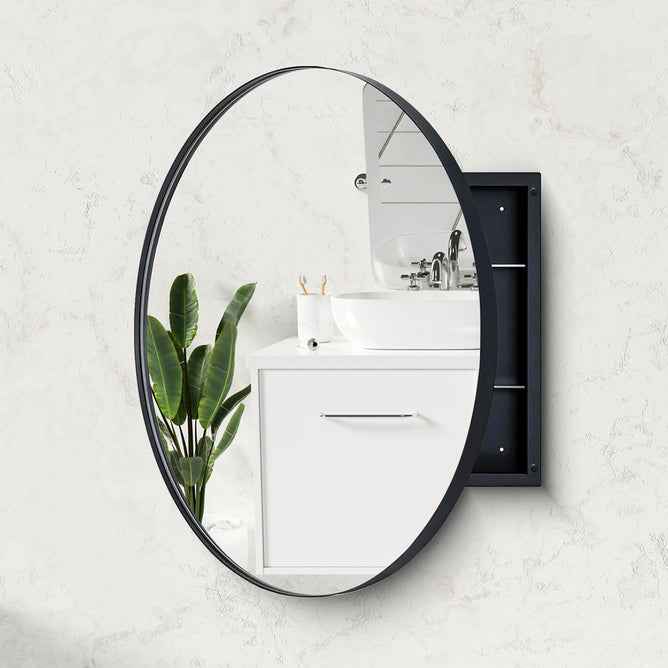 ABC 24'' Floating Bathroom Vanity with 2 Storage Drawers, White Resin Integrated Basin, Acacia Solid Wood Color