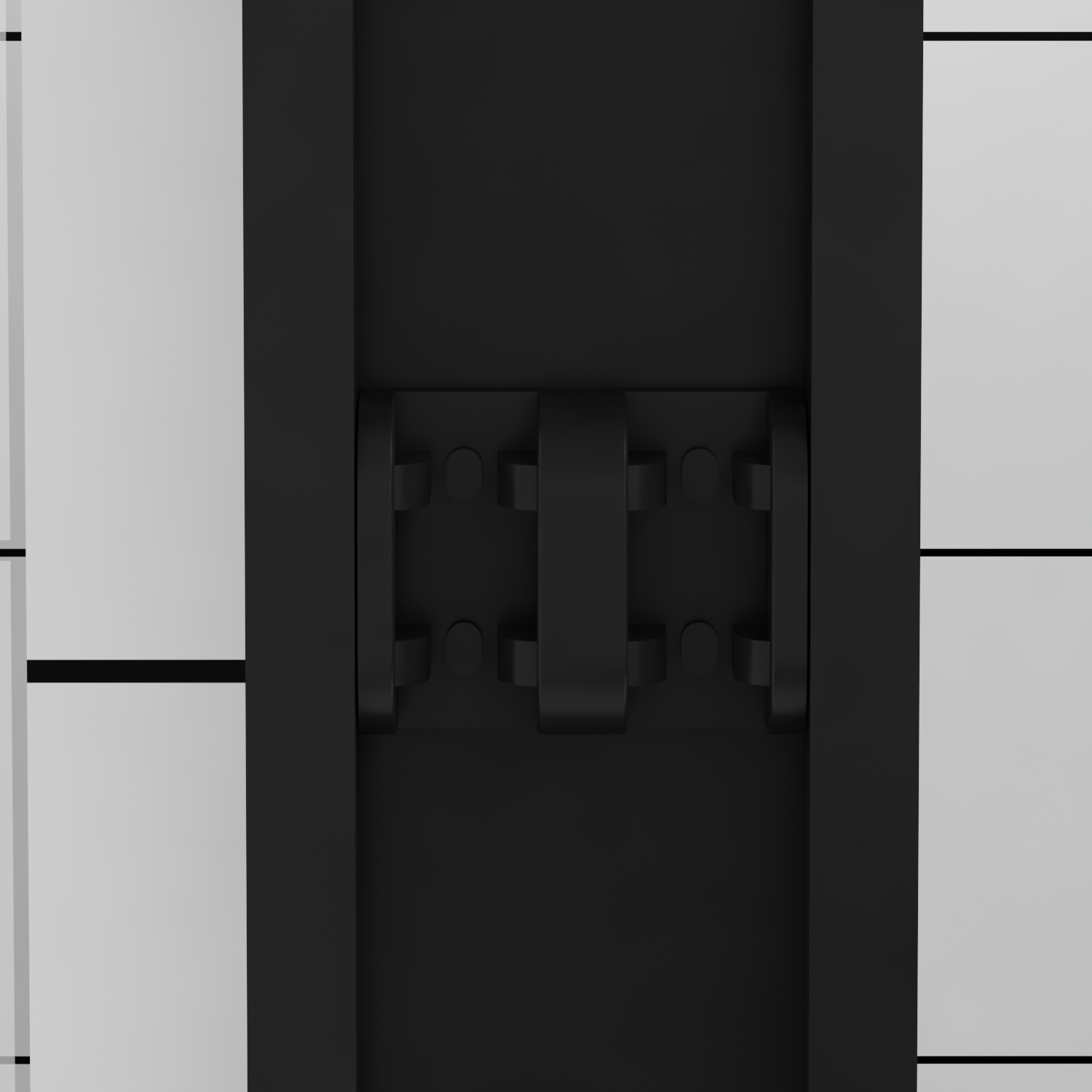 Aluminum Frame Double Sliding Shower Door 44"-48"W x76"H, 6mm Thick SGCC Clear Tempered Glass, Matte Black Finished - Luciddepot