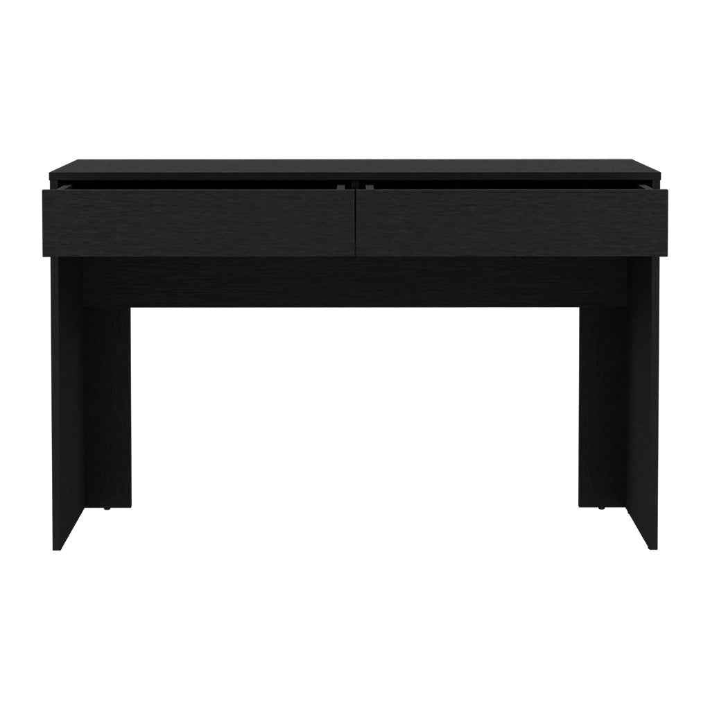 Acanto 2 Drawer Writing Computer Desk, Black