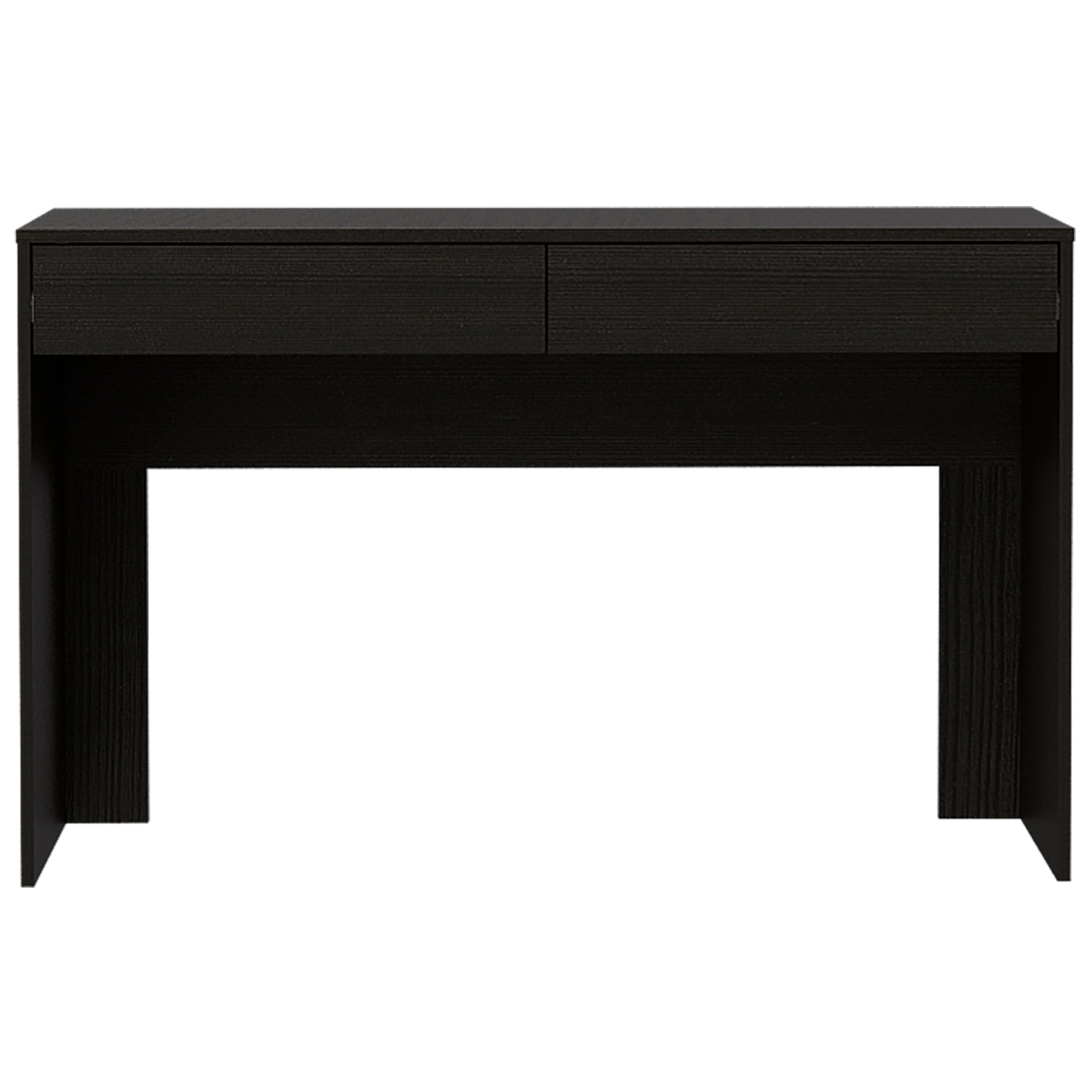 Acanto 2 Drawer Writing Computer Desk, Black - Luciddepo
