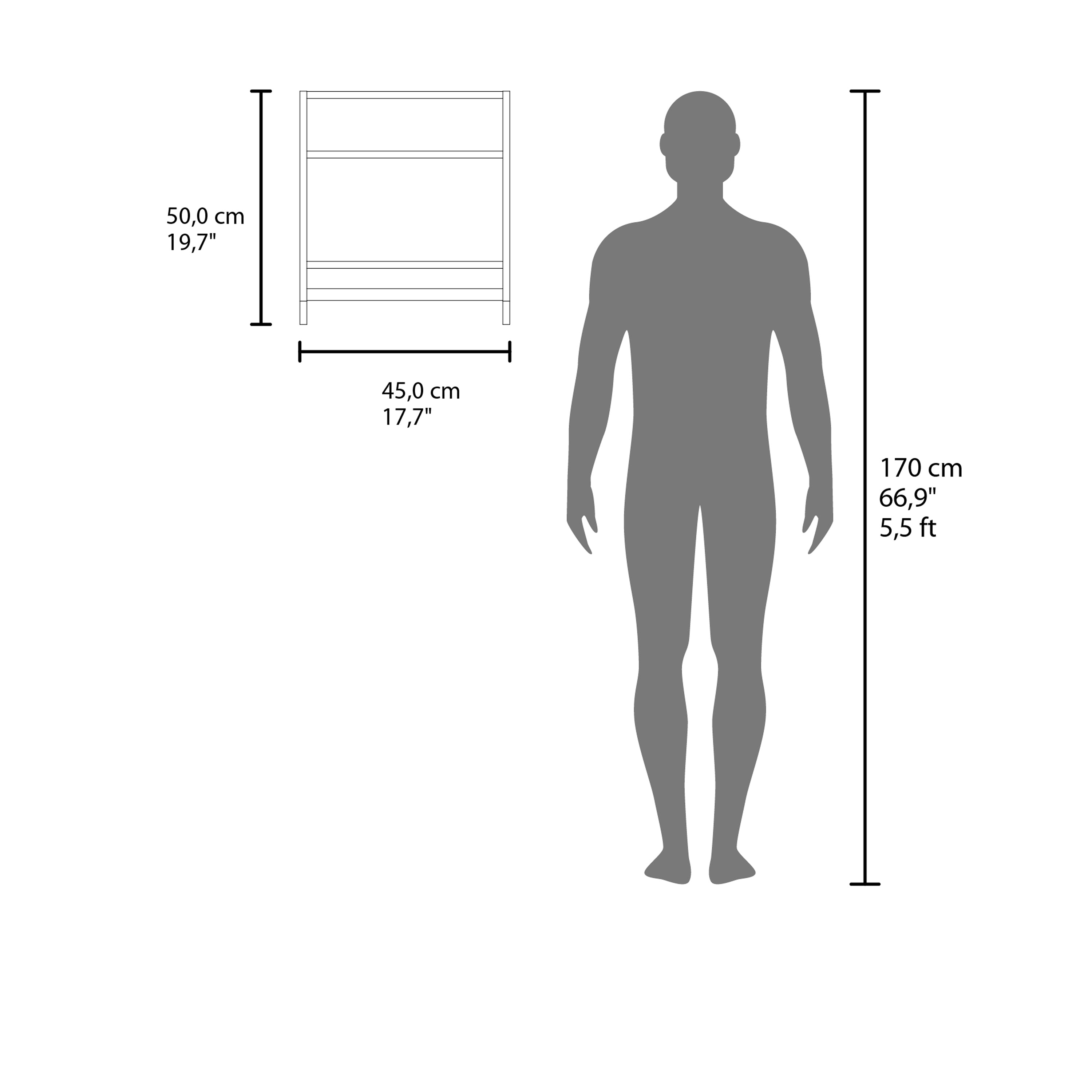 Beaver Medicine Cabinet with 1 Door, 2 Shelves, 1 Mirror, White - Luciddepo