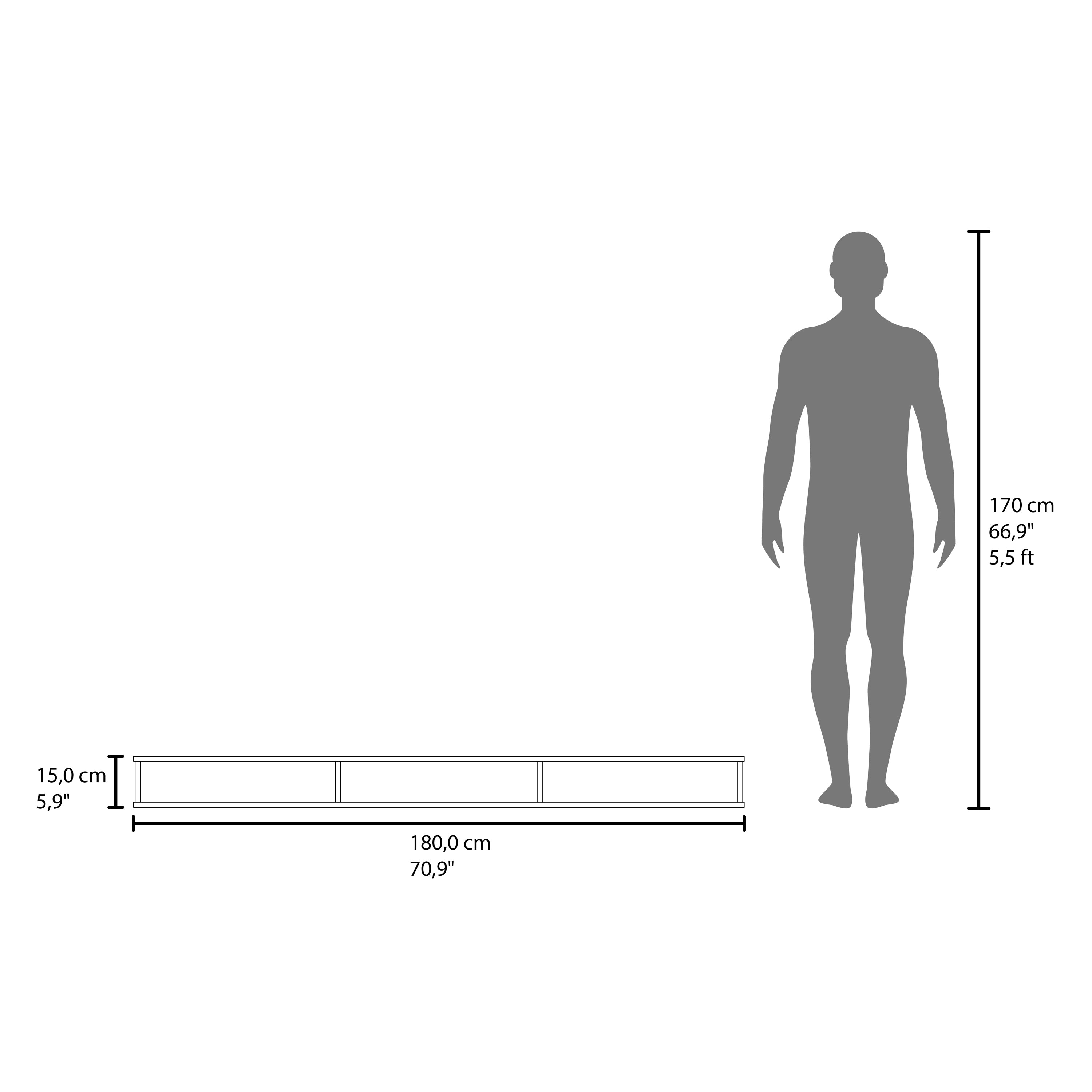 Northport Tv Stand, 3 Shelves, Natural Oak - Luciddepo