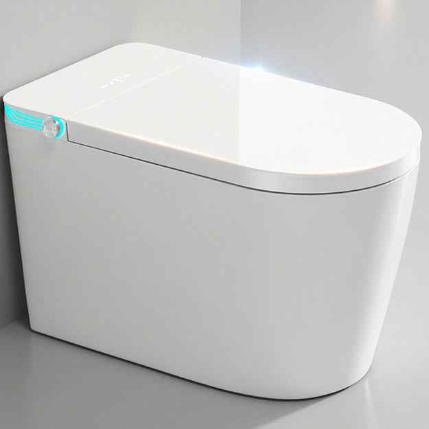 Modern High-End Intelligent Smart Toilets Remote Control Advanced S-Trap Automatic Bathroom Sanitary Wares Floor Toilets - Luciddepot