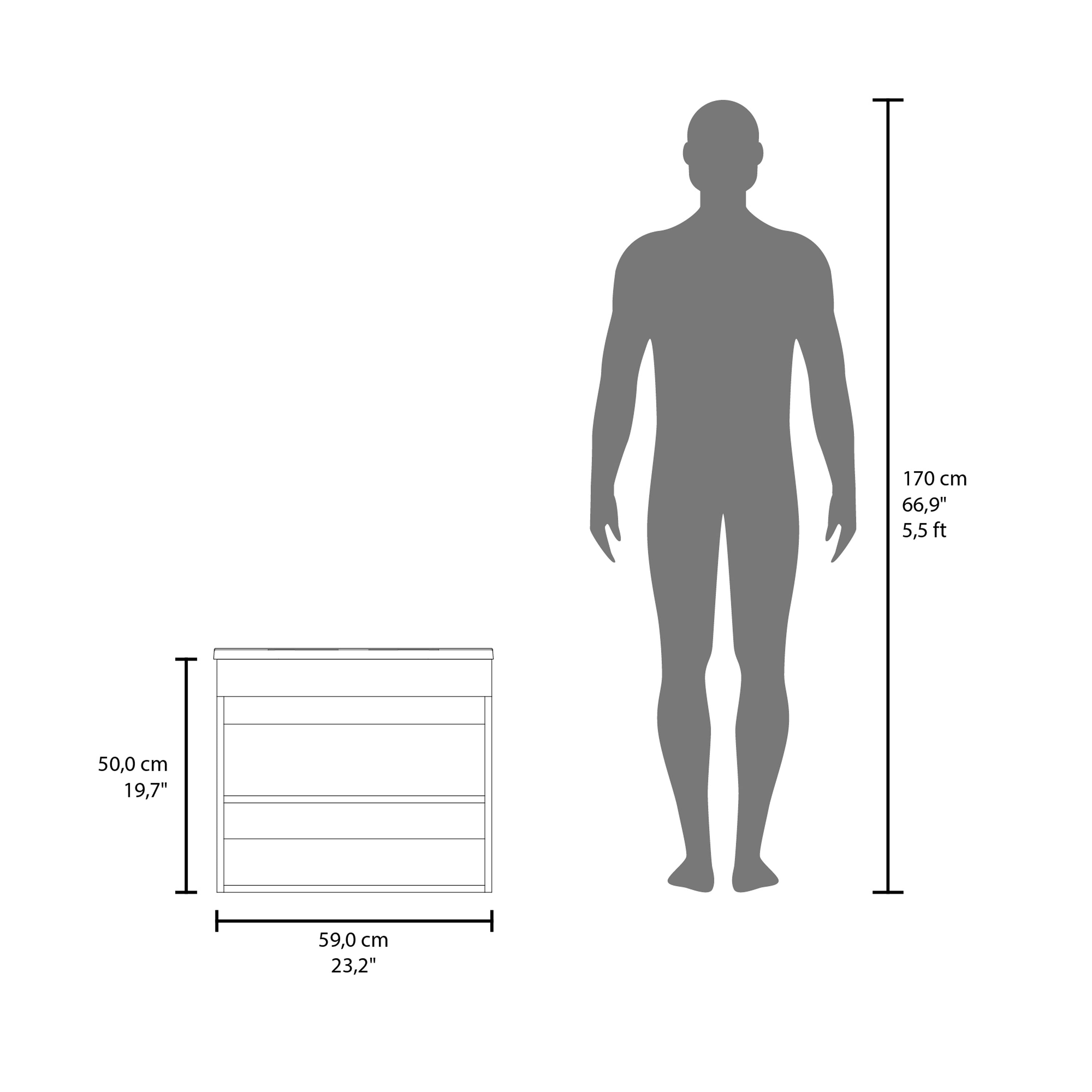 Tarentum Bathroom Vanity, 2 Doors, 2 Shelves, Black Wengue - Luciddepo