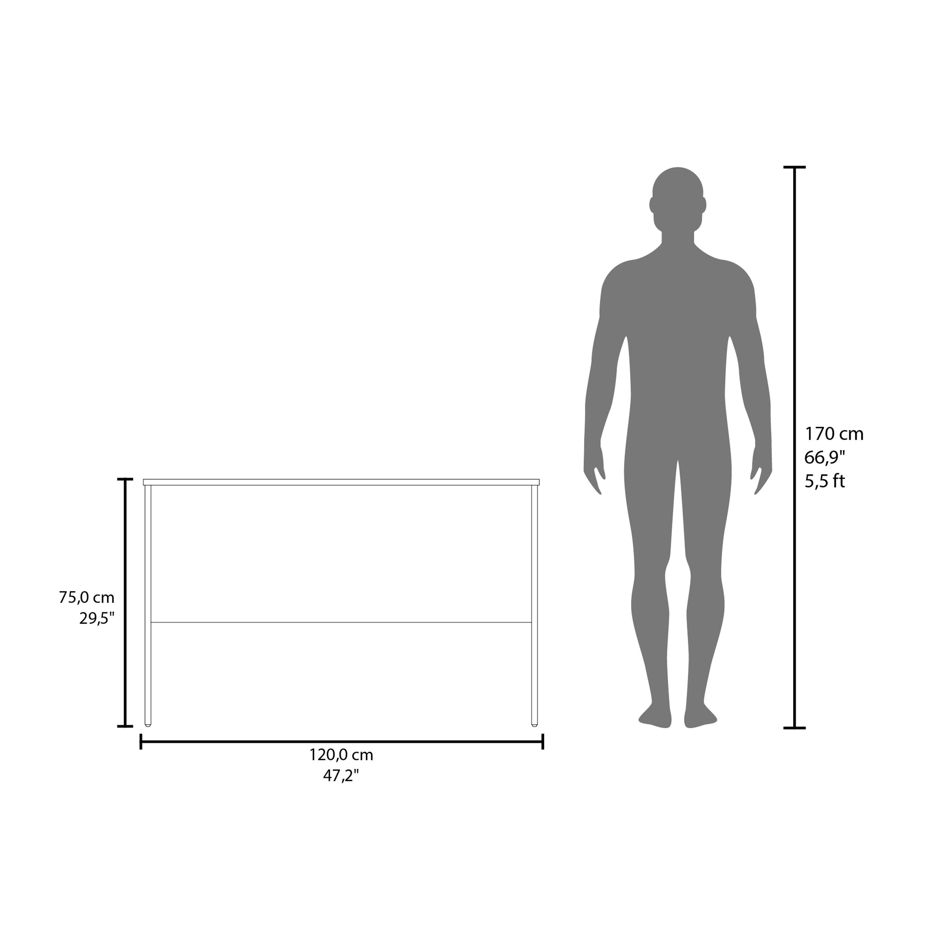 Revloc Desk, White - Luciddepo