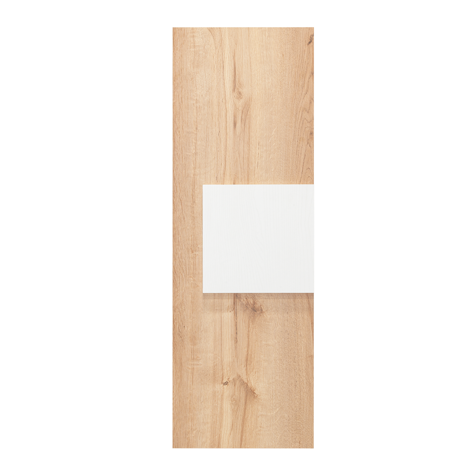 Magna Medicine Single Door Cabinet, Three Shelves, Light Oak / White - Luciddepo