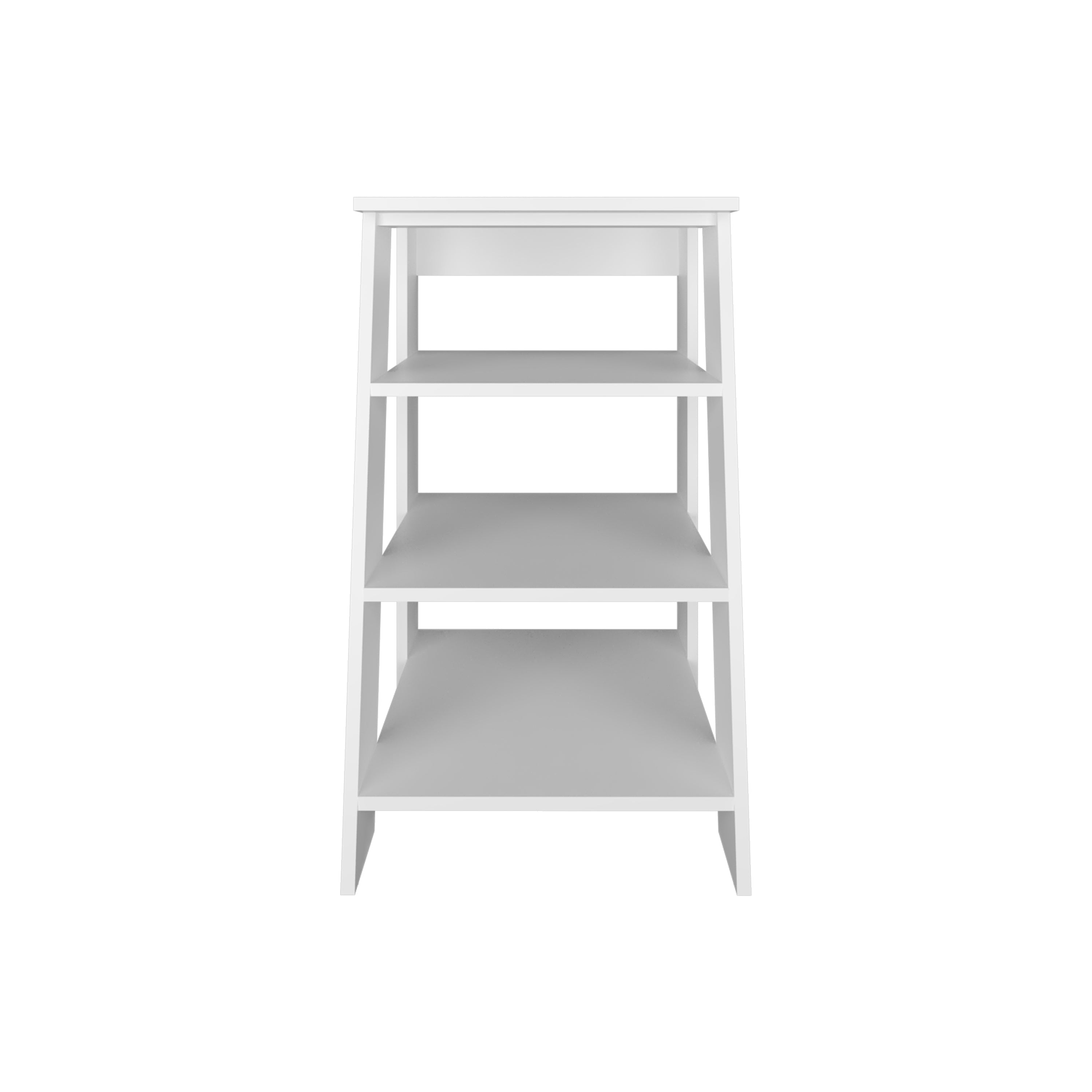 Colyn Linen Cabinet, Four Shelves, Vertical, White - Luciddepo