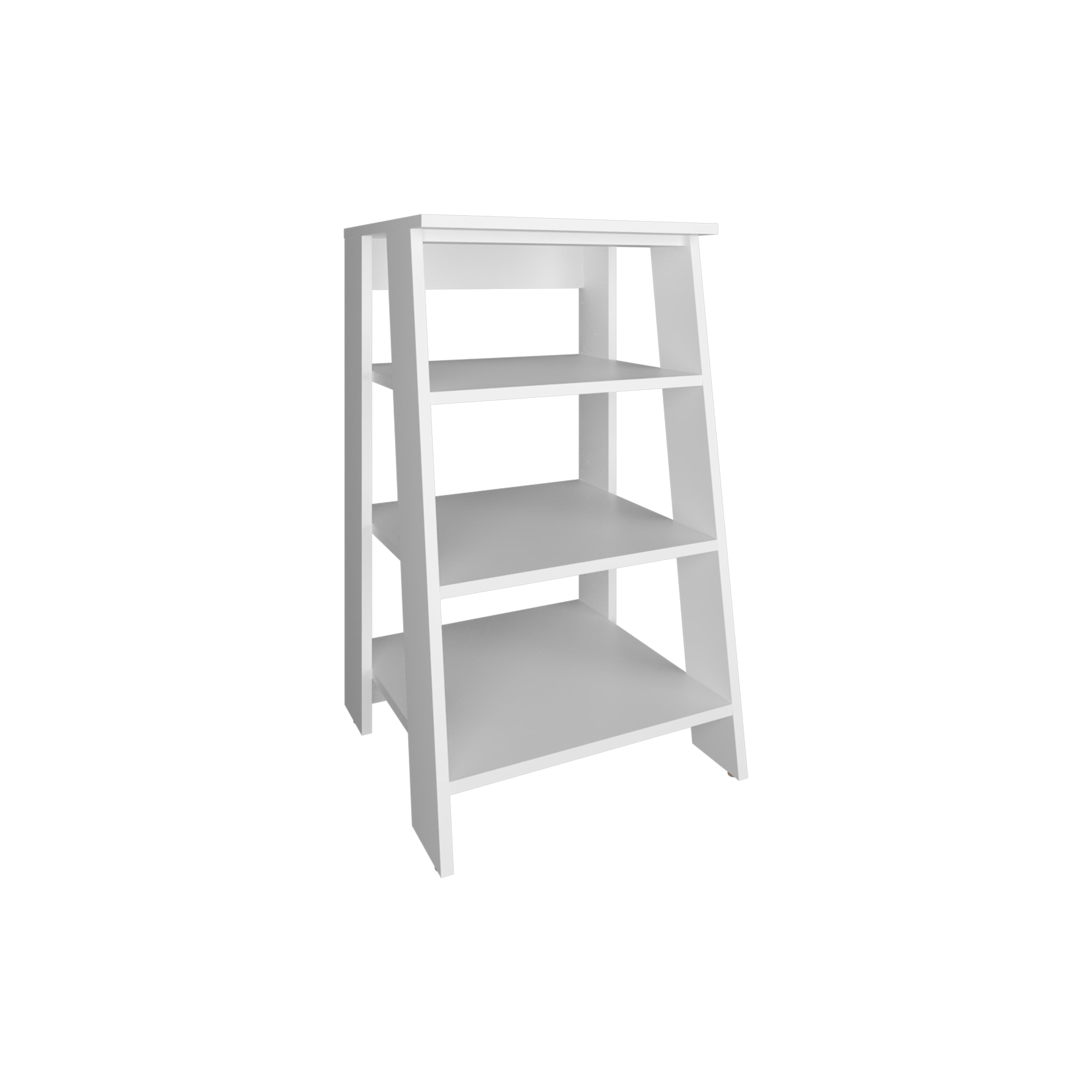 Colyn Linen Cabinet, Four Shelves, Vertical, White - Luciddepo
