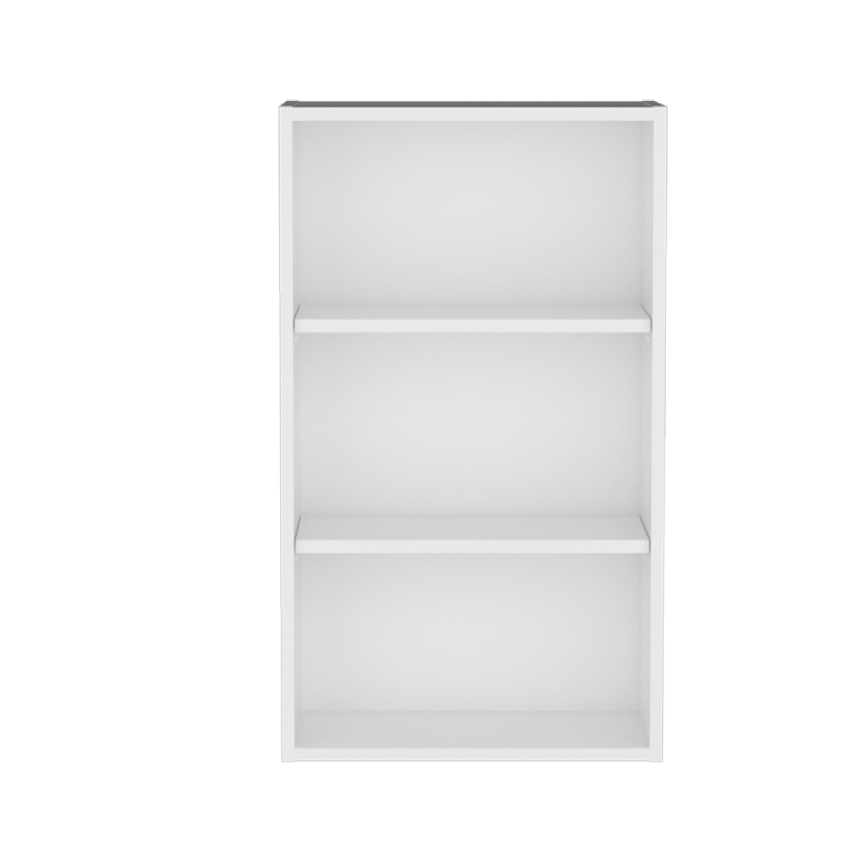Kaltag Wall Cabinet, 3 shelves, White - Luciddepo