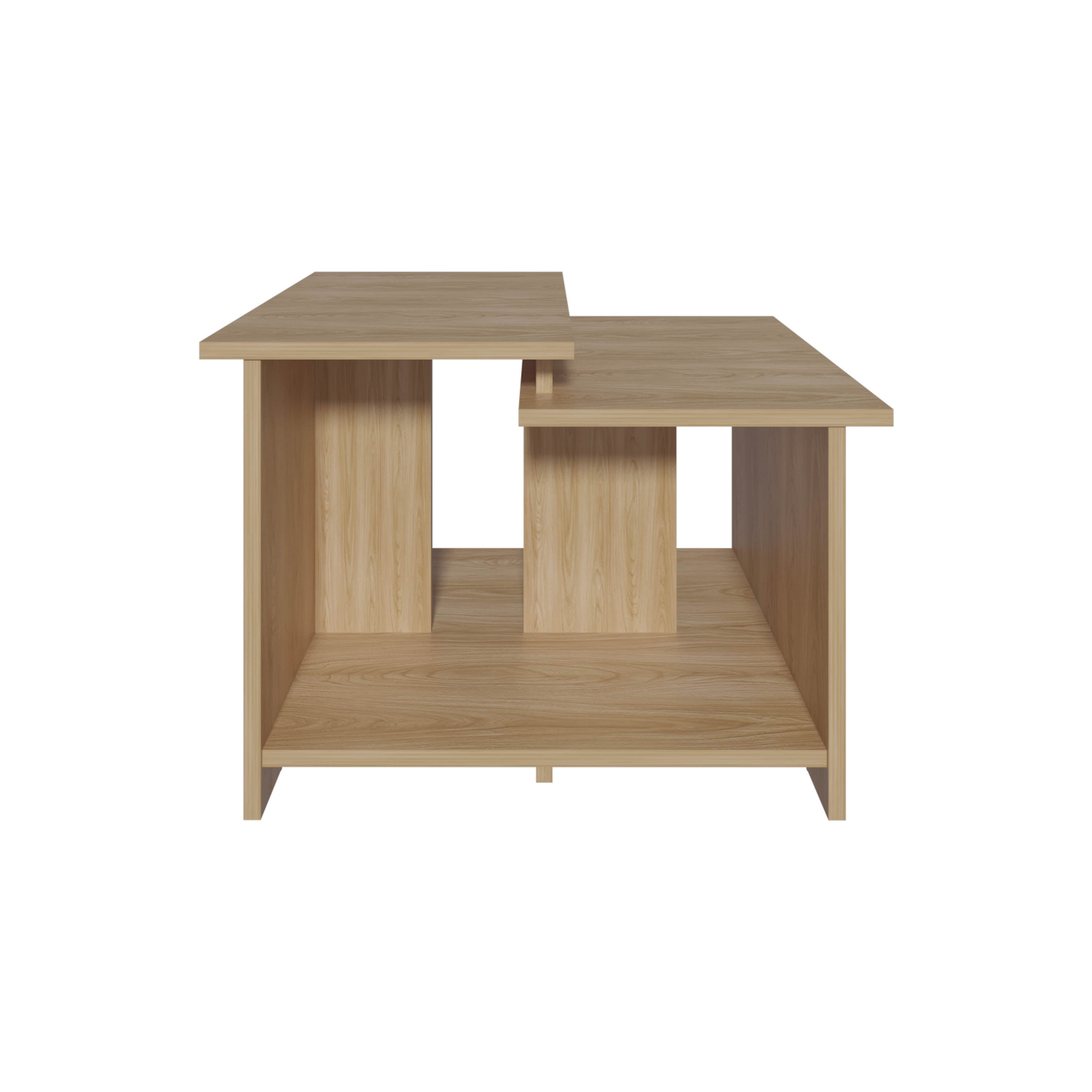 Hesston Coffee Table, Natural Oak - Luciddepo