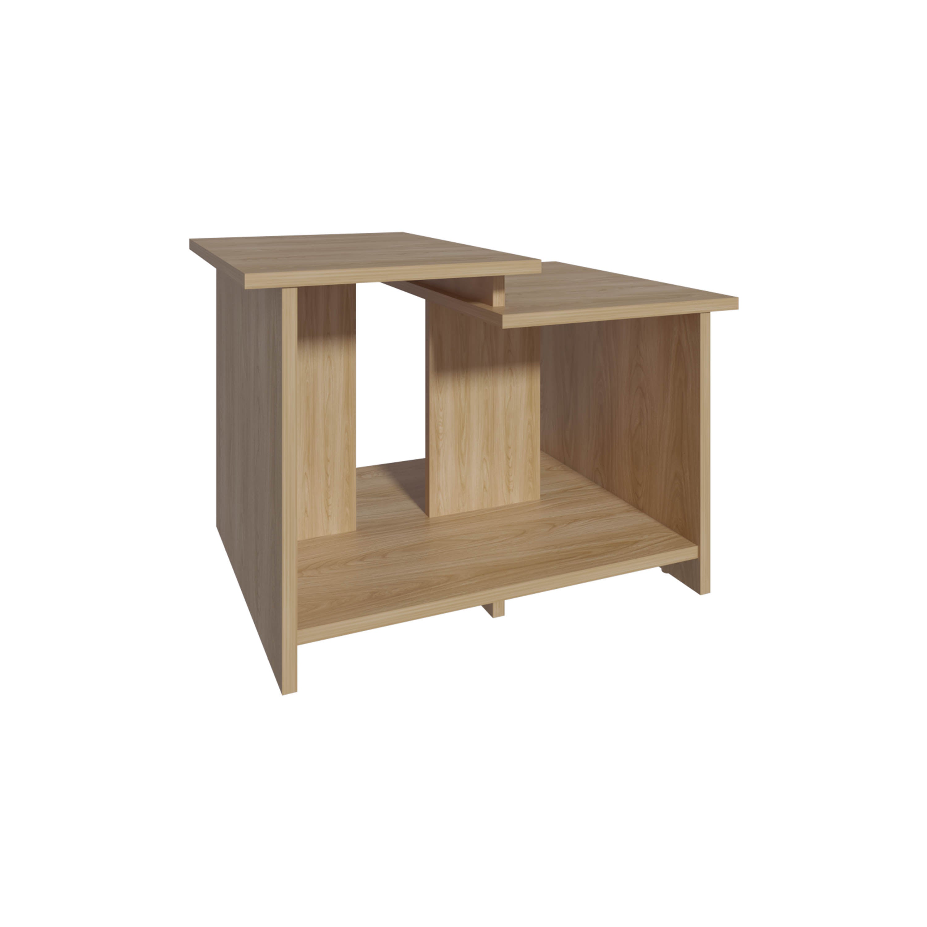 Hesston Coffee Table, Natural Oak - Luciddepo