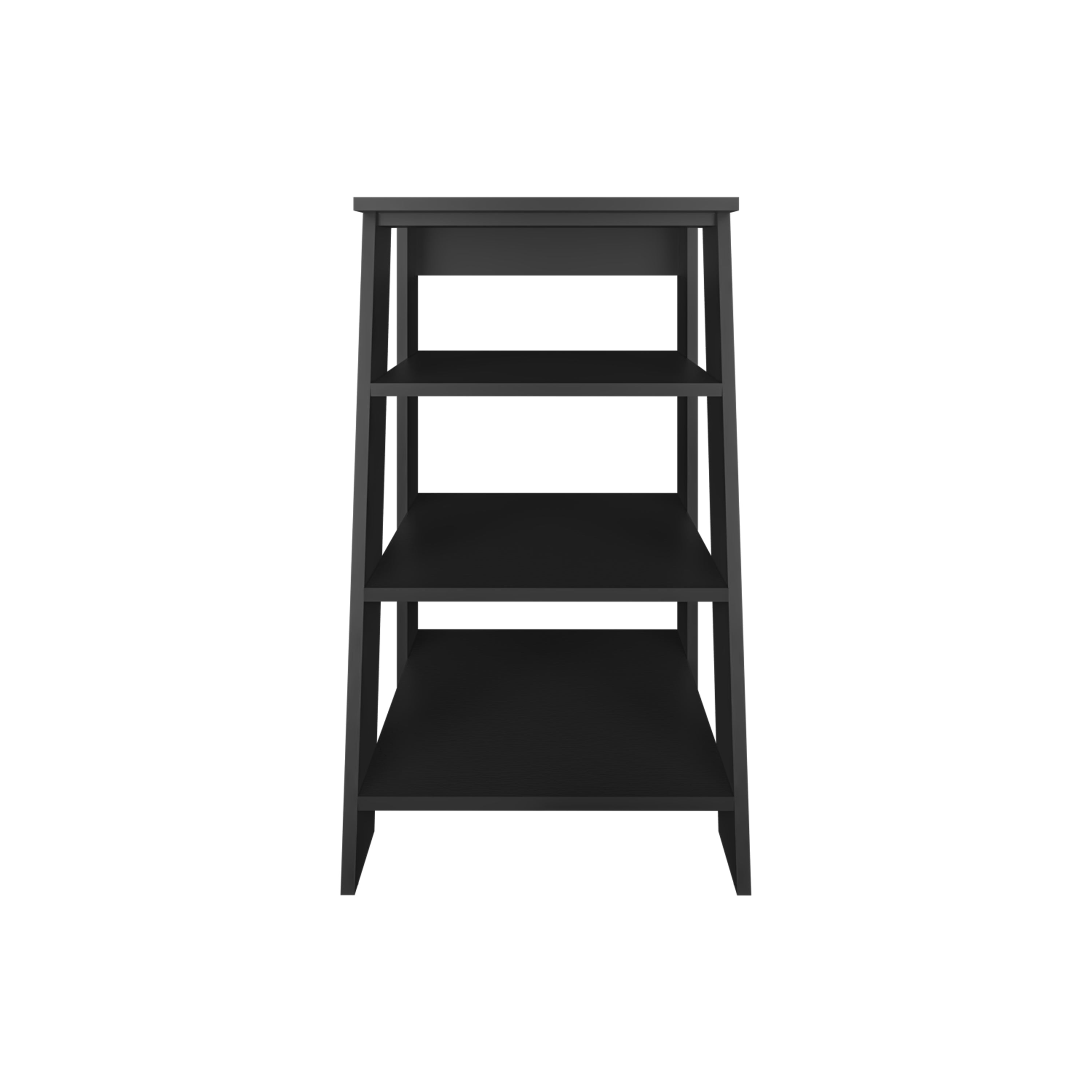 Colyn Linen Cabinet, Four Shelves, Vertical, Black - Luciddepo