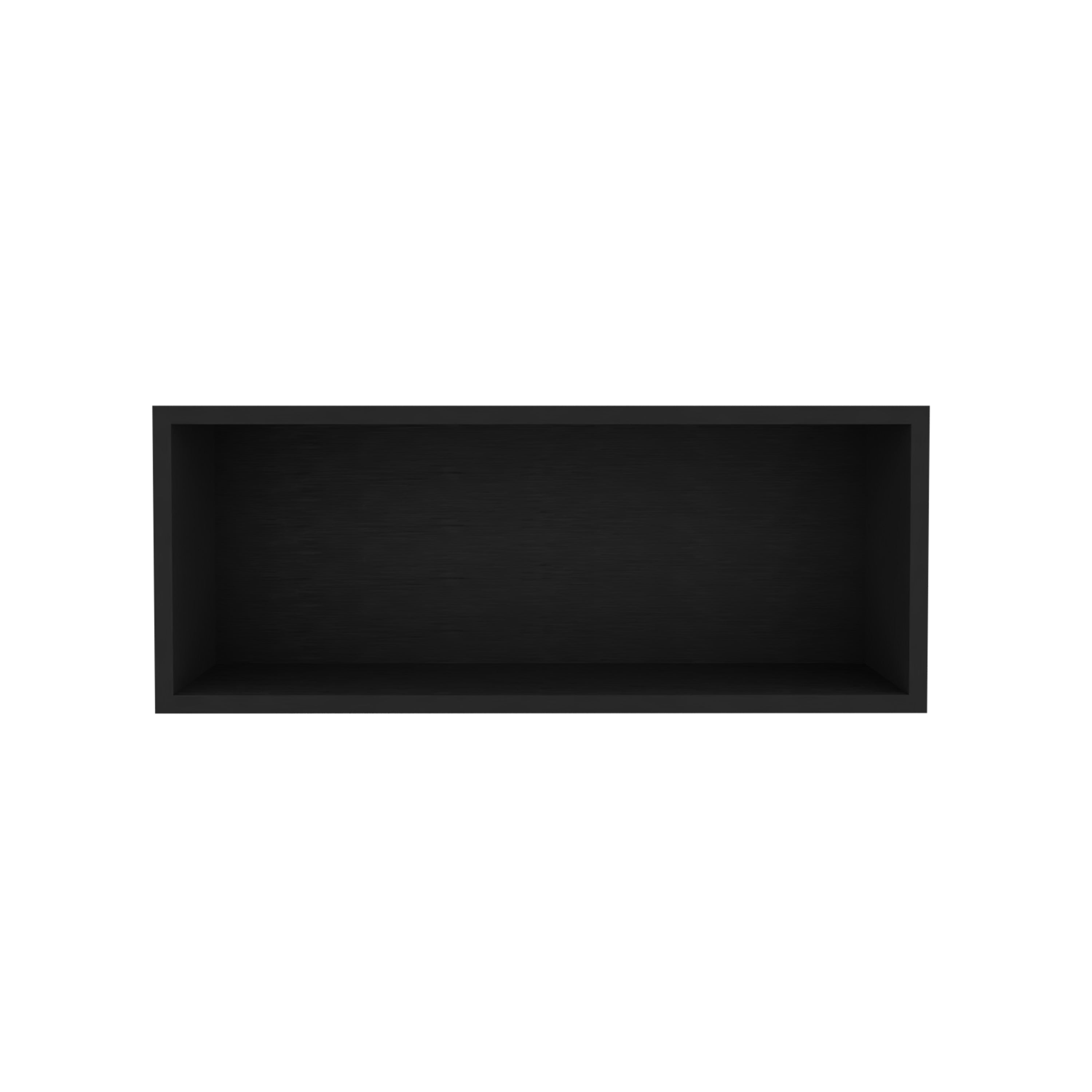 Ayden Wall Cabinet, 1 Spacious Shelf, Black - Luciddepo