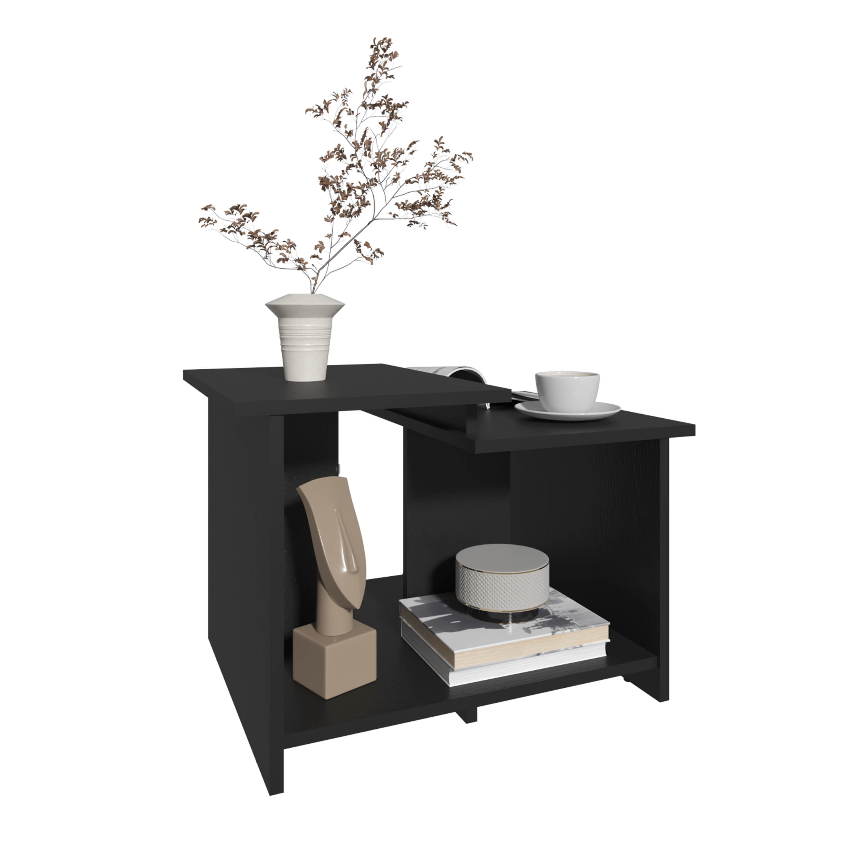 Hesston Coffee Table, Black Wengue - Luciddepo